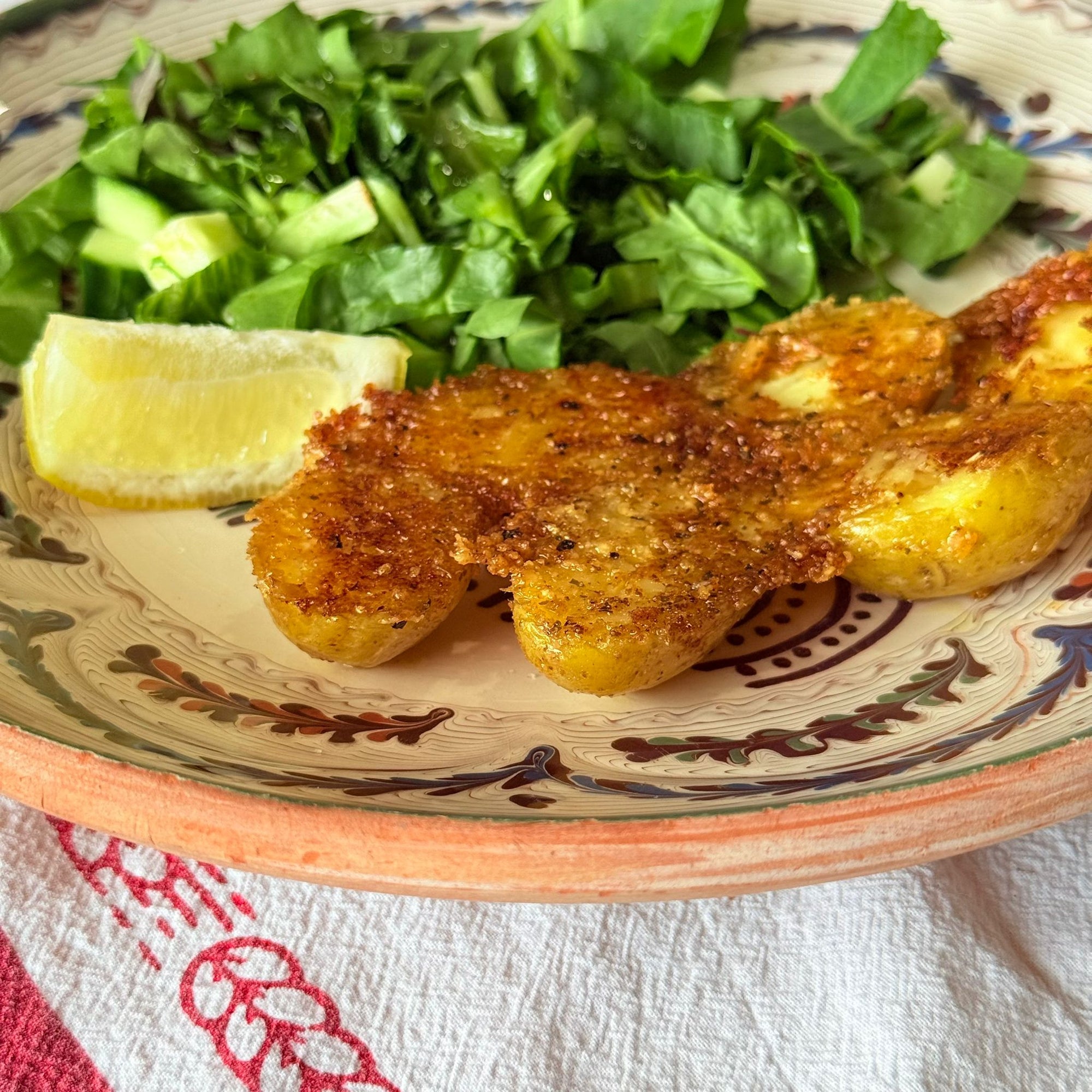 Crispy Potatoes with Parmigiano Reggiano