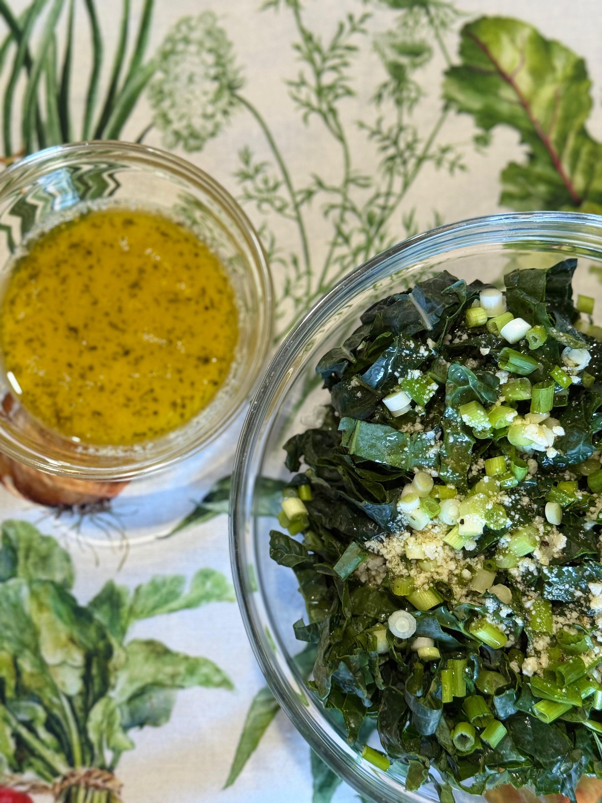 Kale Salad with a Parmigiano Reggiano-Lemon Dressing