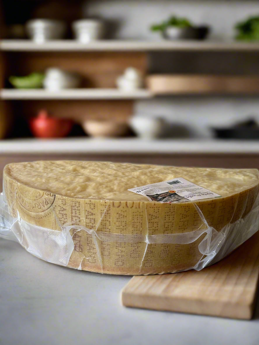 Large cut of Parmigiano Reggiano Cheese