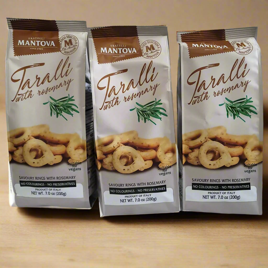 Imported Vegan Taralli Crackers- Pack of Three