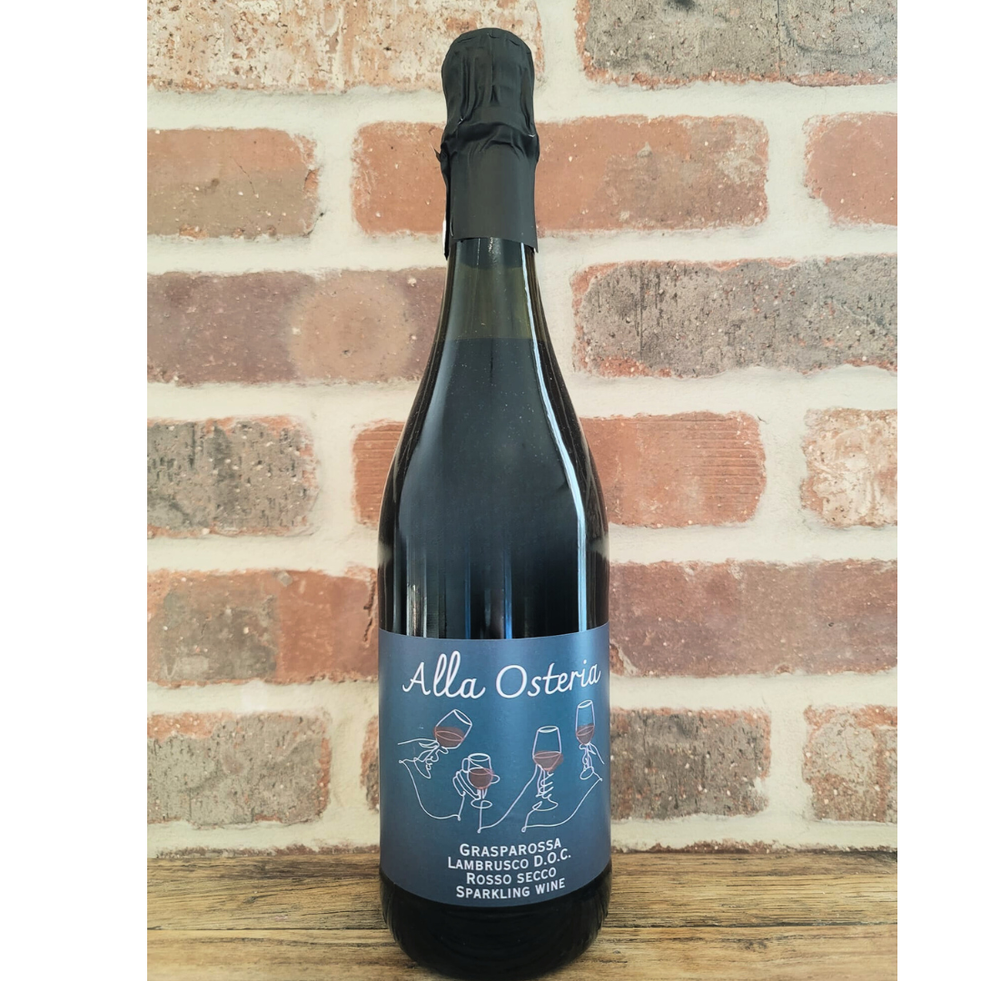Lambrusco Grasparossa- Alla Osteria