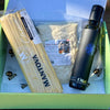 Gift basket with pasta, intense olive oil, and grated Parmigiano Reggiano