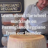 Video of an Italian man explaining what the wheel markings mean on Parmigiano Reggiano