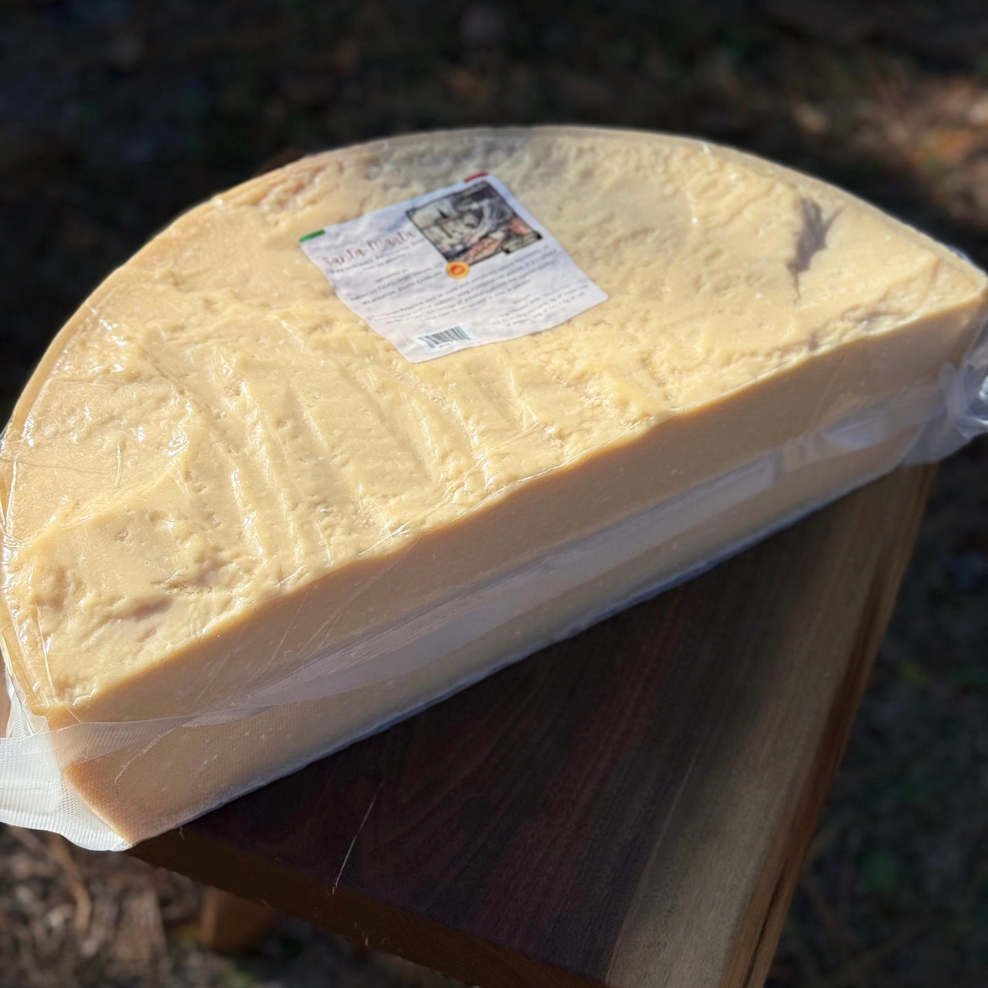 20 pound piece of parmigiano reggiano